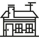 internet, Home, house, Page, buildings, Architecture And City Black icon