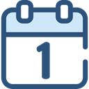 Organization, Calendars, Time And Date, Schedule, interface, Administration, Calendar, time, date DarkSlateBlue icon