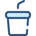 soda, Lemonade, Soft Drink, Food And Restaurant, drink, food, glass Black icon