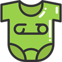 Body, fashion, Baby Clothing, Baby Clothes YellowGreen icon