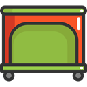 baby, leisure, Playpen, Kid And Baby YellowGreen icon