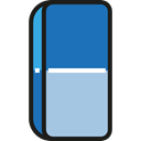 remove, Clean, erase, Eraser, education, Tools And Utensils, Edit Tools SteelBlue icon