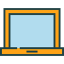 Laptop, Computer, technology, electronic, electronics PowderBlue icon