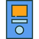 Multimedia, Computer, tower, technology, electronic, electronics CornflowerBlue icon