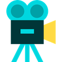 video camera, Video Cameras, cinema, film, movie, technology, entertainment DarkTurquoise icon
