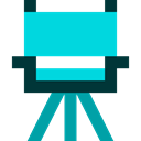 entertainment, Comfortable, Directio, Seat, Chair, furniture DarkTurquoise icon