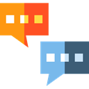 Message, Chat, Business, speech bubble, Conversation, chatting, Speech Balloon Black icon