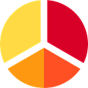 statistics, graphic, Pie chart, Line Chart, Arrow, Business, Stats, Diagram Crimson icon