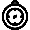 compass, Orientation, location, Direction, Tools And Utensils, Cardinal Points, Maps And Location Black icon