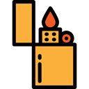 miscellaneous, lighter, fuel, petrol, gasoline, Tools And Utensils, Flaming SandyBrown icon