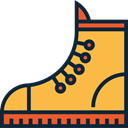 fashion, footwear, Boot, Clothes, Climbing SandyBrown icon