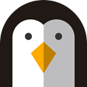 Penguin, zoo, Animals, Wild Life, Animal Kingdom Silver icon