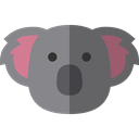 mammal, wildlife, Animal Kingdom, Marsupial, zoo, koala, Animals Gray icon