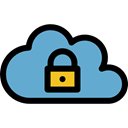 Multimedia, Computer, security, padlock, privacy, technology, Cloud computing, defense Black icon