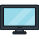 technology, electronics, Computer, monitor, screen, television, Tv DarkSlateGray icon