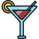 Glasses, drink, food, glass, cocktail, cocktails, drinks, beverage, Drink Set, Food And Restaurant Icon