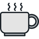Coffee, cup, food, Chocolate, mug, coffee cup, hot drink, Tea Cup, Food And Restaurant Gainsboro icon
