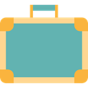 Briefcase, case, suitcase, travel, luggage, tattoo, Tools And Utensils CadetBlue icon