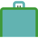 Folder, Bag, case, suitcase, portfolio, baggage, Tools And Utensils CadetBlue icon