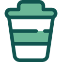 Coffee, food, coffee cup, hot drink, Coffee Shop, Take Away, Paper Cup, Food And Restaurant DarkSlateGray icon