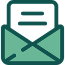 Email, envelope, Message, mail, Letter, Communications DarkSlateGray icon