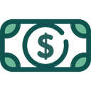 Dollar, Currency, Business And Finance, Notes, Business, Money, Cash DarkSlateGray icon