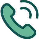 phone, Call, telephone, phone call, Telephone Call, technology, Conversation, Communications DarkSlateGray icon