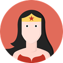 people, user, Character, Superheroe IndianRed icon