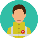 job, profession, Occupation, people, user, Avatar, hospital, Medical Assistance, Professions And Jobs LightSeaGreen icon