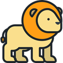 Animal Kingdom, zoo, Animals, mammal, Wild Life, lion Khaki icon