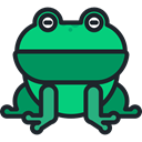 Animal, frog, zoo, Animals, Wild Life, Animal Kingdom DarkSlateGray icon