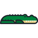 Animal, zoo, Animals, Wild Life, Crocodile, Animal Kingdom Black icon