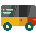 transportation, transport, vehicle, Bus, school bus, Automobile, Public transport DarkSlateGray icon