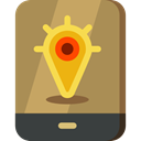 navigation, mobile phone, cellphone, Gps, smartphone, technology Peru icon