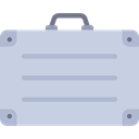 Business, Briefcase, Bag, suitcase, travel, portfolio LightGray icon