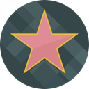 Geometric Shape, Star Shape, Star Silhouette, Shapes And Symbols, cinema, star, geometry, Prize DarkSlateGray icon