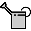 water, garden, gardening, watering can, watering, Tools And Utensils, Sprinkle, Farming And Gardening Black icon