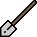 shovel, Tools And Utensils, Home Repair, Improvement, Construction And Tools, Construction, gardening Black icon