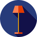Light bulb, light, illumination, lamp, technology, Furniture And Household DarkSlateBlue icon
