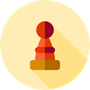 chess, sport, pawn, piece, Sports And Competition Moccasin icon