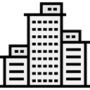 city, town, buildings, Architecture, urban, Skyscrapers, Cityscape, Architecture And City WhiteSmoke icon