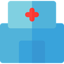 medical, hospital, buildings, urban, Health Clinic, Architectonic, Healthcare And Medical MediumTurquoise icon