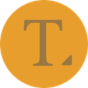 text editor, lettering, Text Format, Edit Tools Goldenrod icon