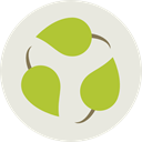 leaves, Botanical, plant, nature, garden Gainsboro icon