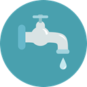 tap, water, Faucet, Droplet, Water Tap, Furniture And Household CadetBlue icon