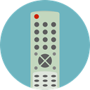 Remote control, television, wireless, technology, electronics MediumAquamarine icon