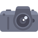 Camera, photo, photography, technology, electronics, photograph, photo camera SlateGray icon