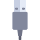 Usb, Cable, Connection, technology, electronics, Usb Cable, port Black icon