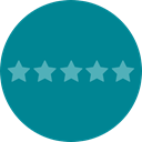 star, Favorite, Stars, Favourite, rate, rating, shapes, signs, Shapes And Symbols DarkCyan icon