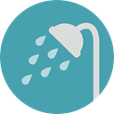 medical, bathroom, Shower, relax, hygiene, Shower Head, Furniture And Household CadetBlue icon
